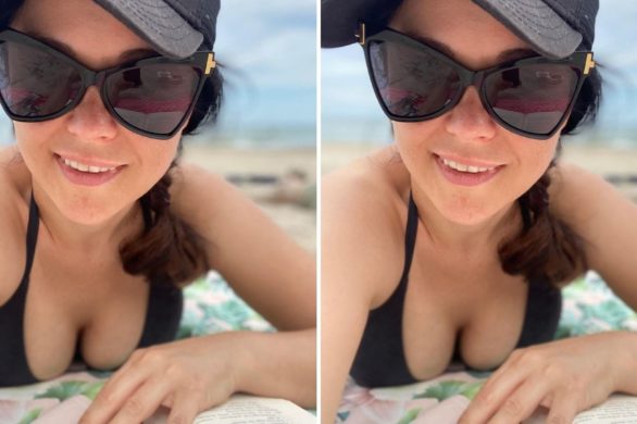 Kasia Cichopek pokazała się na plaży w pięknym kostiumie kąpielowym. Podobny kupisz na AliExpress za… mniej niż 30 zł!