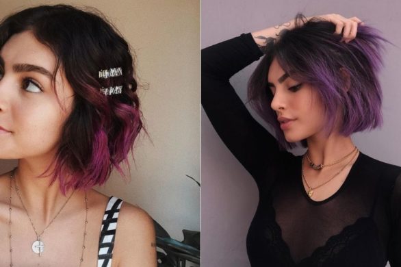 Amethyst Brown najładniejszy kolor włosów na jesień. Taką koloryzację możesz wykonać samodzielnie w domu