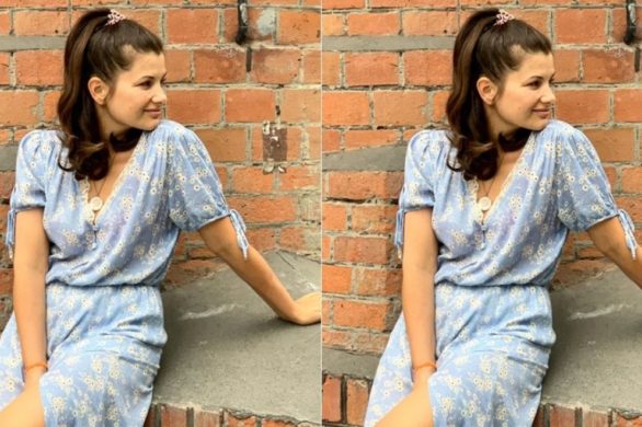 Agnieszka Sienkiewicz w romantycznej sukience w kwiaty. Sprawdź gdzie możesz kupić niemal identyczną