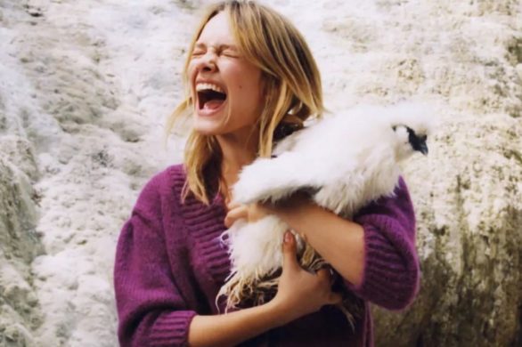 Oversize’owe swetry hitem jesieni. Przepiękna propozycja z Zary