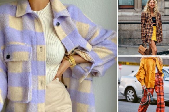 Kolorowa krata to mocny trend na jesień. Zobacz jak noszą ją influencerki