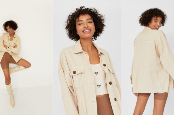 To jest HOT – oversizeowe koszule! W Stradivariusie upolujesz ją w świetnej cenie