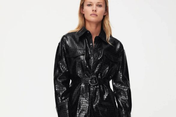 Koszula ze sztucznej skóry to hit Instagrama. W Zarze kupisz go ponad połowę taniej!