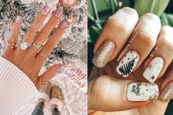 Velvet nails – cudny manicure na święta, który pasuje do każdej stylizacji