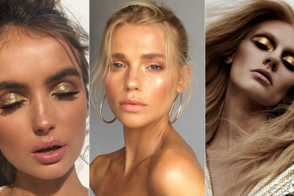 Makijaż na święta. Zachwycający trend golden shadows już podbija Instagram!