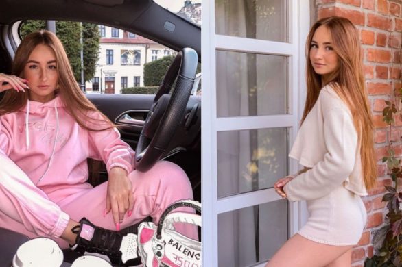 Angelika Mucha stawia na streetwearowy styl. Te legginsy świetnie modelują sylwetkę