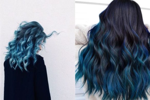 Moody Blue Hair. Mnóstwo dziewczyn sięga teraz po taką koloryzację! Jest zachwycająca