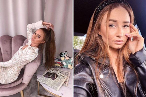 Angelika Mucha w zjawiskowej stylizacji na zimę. Piękny, długi płaszcz pochodzi z kolekcji H&M