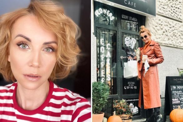 Katarzyna Zielińska w ślicznej stylizacji: „Kto tak jak ja wskakuje dzisiaj w sukienkę?”