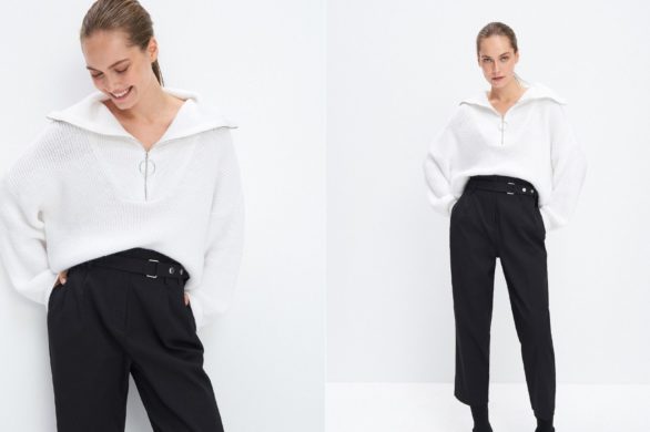 Sweterek z zapięciem na zamek – stylowy i ciepły jest hitem zimy! W Mohito trwa na niego promocja!