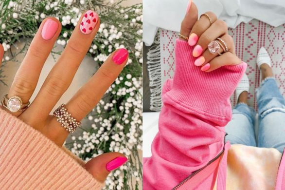 Szukasz pomysłu na walentynkowy manicure? Mamy dla Ciebie prawdziwe cudo!