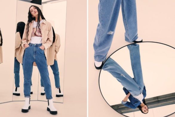 Dżins na dwa sposoby: szwedy, kuloty, sprane rurki i koszule z wystrzępionymi falbanami