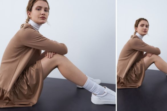 Sukienka z falbaną idealna na wiosnę. Perełka z najnowszej kolekcji Mohito!