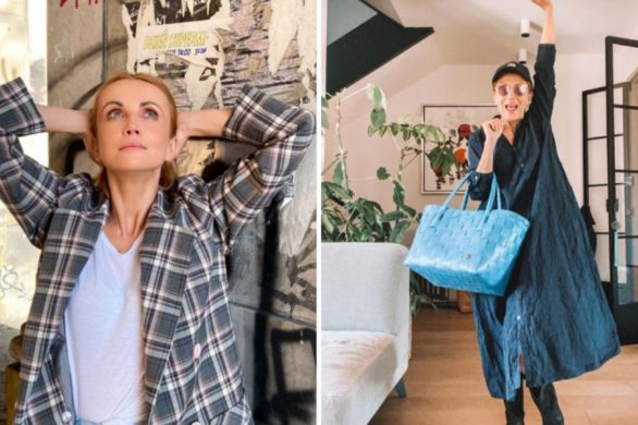 Kasia Zielińska w jeansach, które świetnie modelują sylwetkę. Wiemy, gdzie je kupić