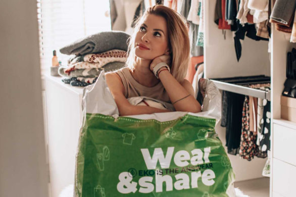 Wear&Share. Teraz, pozbywając się z szafy nienoszonych ubrań, możesz wraz z Answear pomóc w akcji sadzenia drzew
