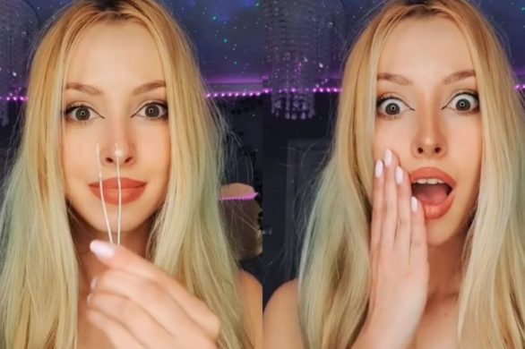 Pokazała, jak wyszczuplić nos… pęsetą. Genialny i natychmiastowy efekt