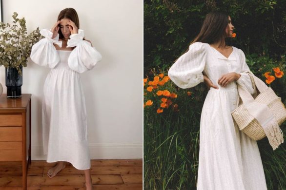 Sukienka, która wygląda jak nocna koszula. Podbija Instagram!