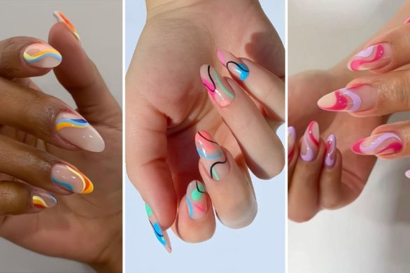 Psychodelic Swirls – mocny trend w zdobieniu paznokci na lato
