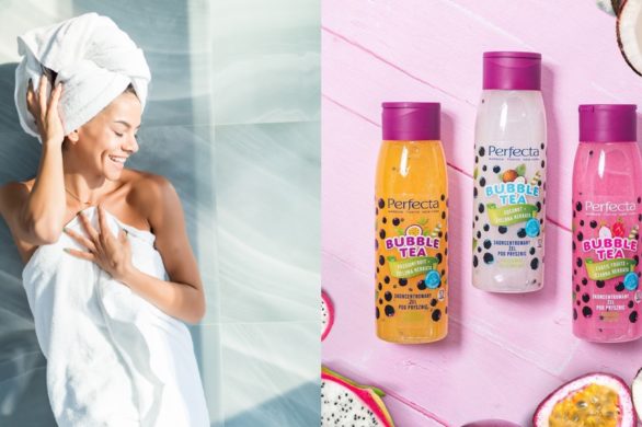 Owocowe fuzje dla ciała i zmysłów – nowe wegańskie żele pod prysznic Perfecta Bubble Tea