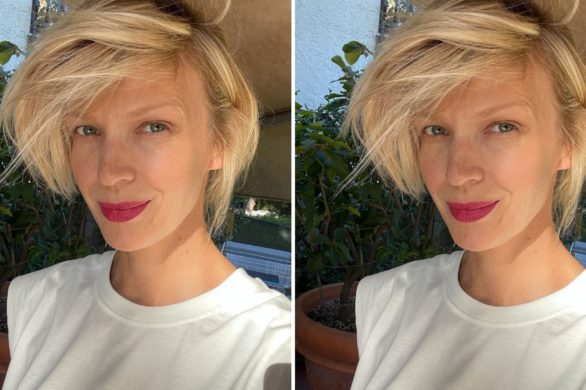 Nieumalowana Magda Mołek rozmyśla na temat wyprowadzki na wieś. Wygląda świetnie!