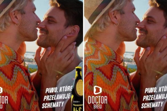 Para gejów reklamuje piwo Doctor Brew. „Za każdy hejterski wpis przeciw LGBT wpłacimy 10 zł na Kampanię Przeciw Homofobii”