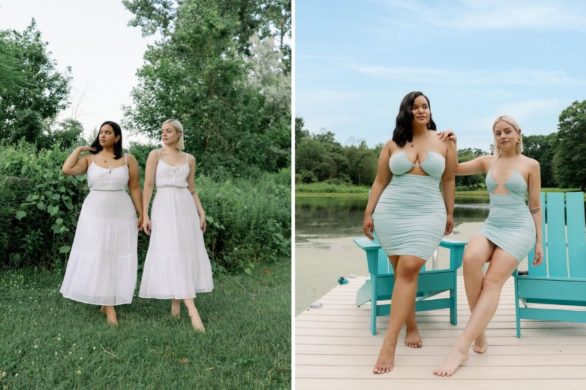 Regular i plus size. Te wyjątkowe przyjaciółki pokazują, jak te same stylizacje wyglądają na różnych figurach