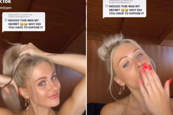Filmik z Tik Toka, który pokazuje jak stworzyć idealny messy bun. Zajmie Ci to minutę!