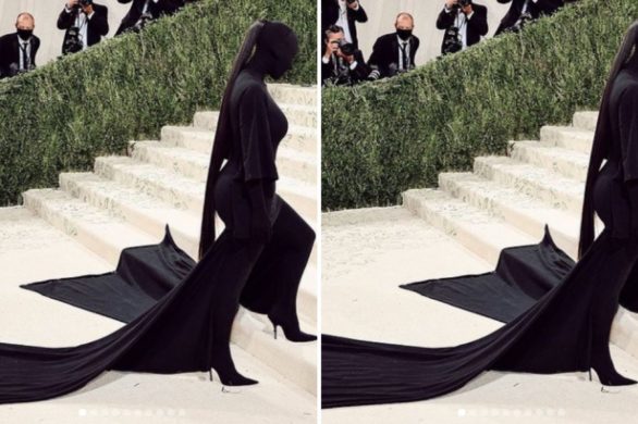 Oto jak wyglądał makijaż, który Kim Kardashian nosiła na Gali MET 2021