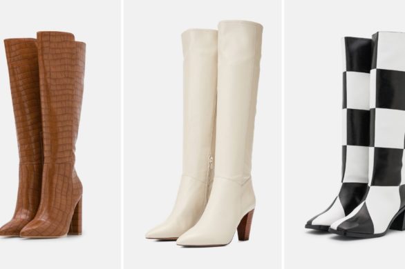 Najmodniejsze buty do kolan na sezon jesień- zima 2021/2022. 30 najmodniejszych modeli