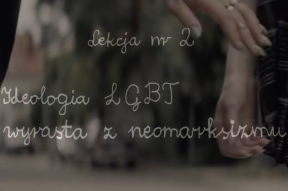 Drugi spot inicjatywy „Wolna Szkoła”. Uczennica cytuje słowa Czarnka o LGBT