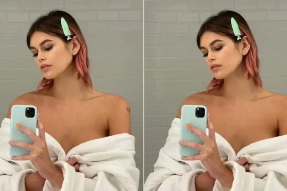 Kaia Gerber w retro grzywce. To wielki hit tego sezonu