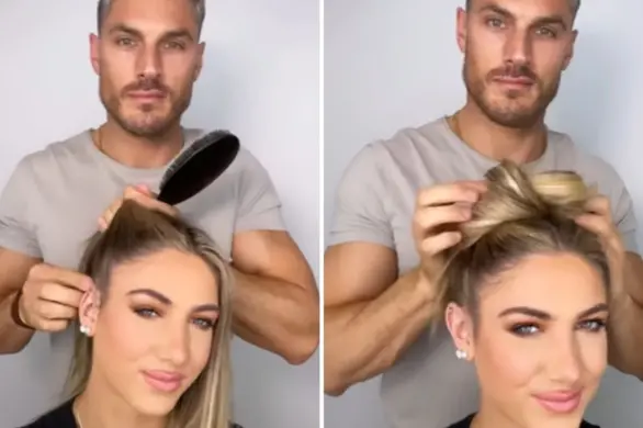 Stylista włosów Kim Kardashian pokazuje, jak stworzyć perfekcyjny koczek w 5 minut