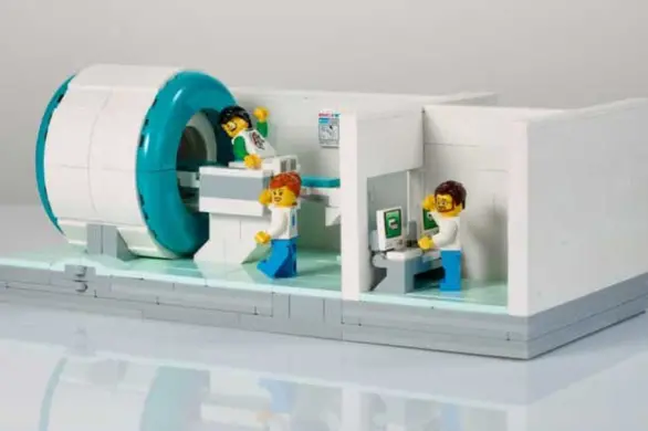 Skaner do rezonansu magnetycznego od LEGO. “Zmniejszy się niepokój dzieci”