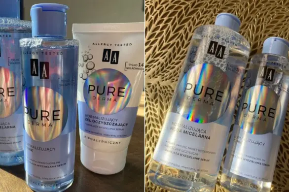 Wiosenne oczyszczenie skóry. Recenzja kosmetyków AA Pure Derma
