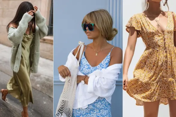 Najmodniejsze sukienki na wiosnę, które uwielbiają nosić Francuzki