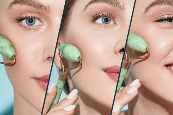 Konturowanie twarzy wałeczkiem jadeitowym – nowy trend z Tik Toka