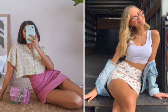 Spódniczki mini powracają – oto, jak je stylizować według modowych influencerek