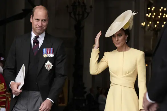 Dlaczego Kate Middleton nie czuwa wraz z mężem przy łóżku królowej Elżbiety II?