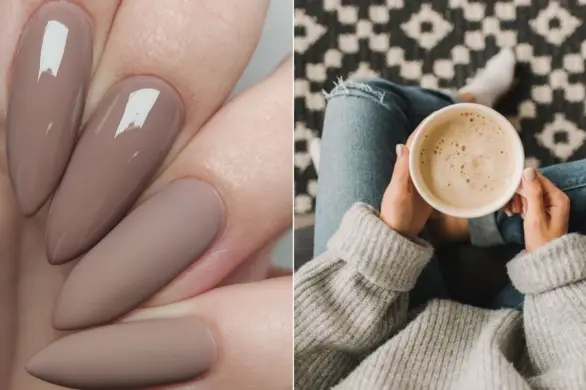 Mokka nails. Stylowy i elegancki odcień brązu na paznokciach