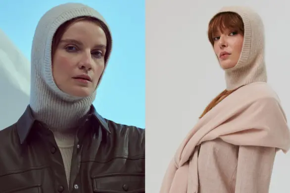 Dzianinowe kominiarki znów będą ulubionym dodatkiem fashionistek na zimę