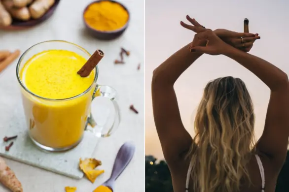Kurkumowe złote mleko: dodaje energii i pomaga schudnąć