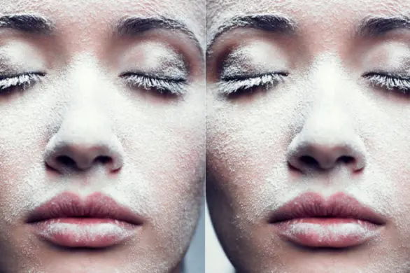 Makijaż oczu „Snow Angel” – zimowy trend, który pięknie rozświetla spojrzenie