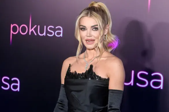 Edyta Folwarska miała na sobie miliony na premierze filmu POKUSA: „Ochroniarz przy mnie stoi”