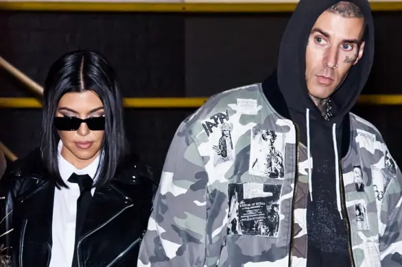 Kourtney Kardashian zadedykowała swój manicure mężowi Travisowi Barkerowi