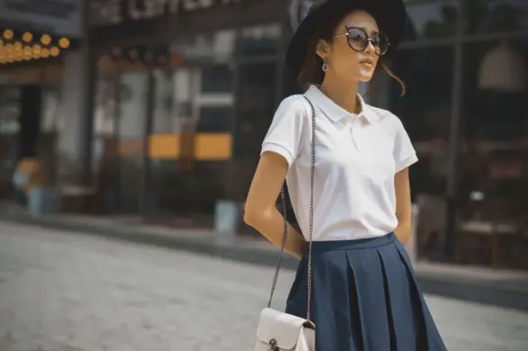 Ten element stylu preppy będzie dominował wiosną w modzie ulicznej