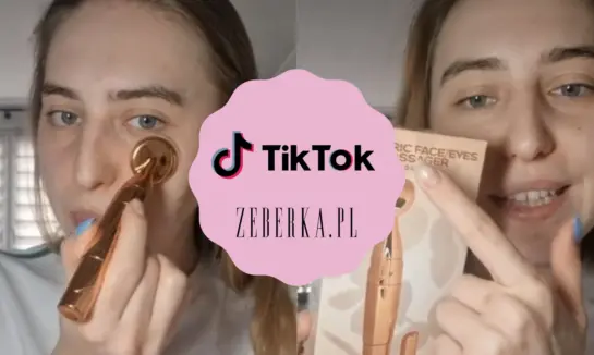 Testuję masażer z Action. Ma zmniejszać cienie i obrzęki pod oczami