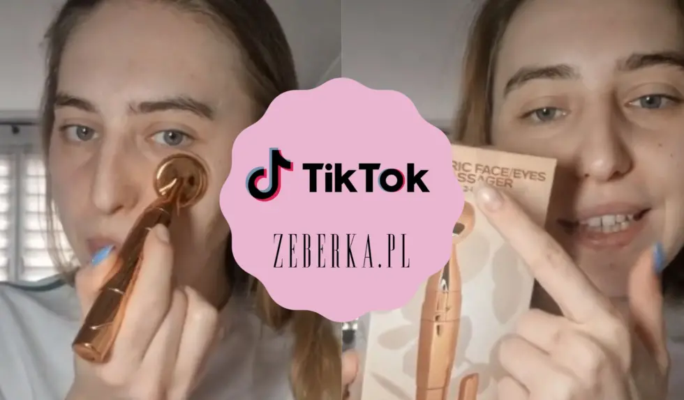 Testuję masażer z Action. Ma zmniejszać cienie i obrzęki pod oczami