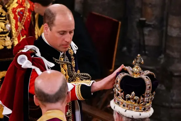 Wszyscy na to czekali. Ekspert ujawnił, co podczas koronacji książę William powiedział do ojca