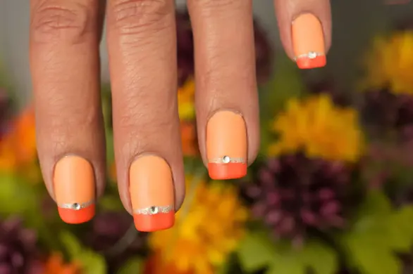 Aperol Orange Nails: manicure inspirowany popularnym drinkiem