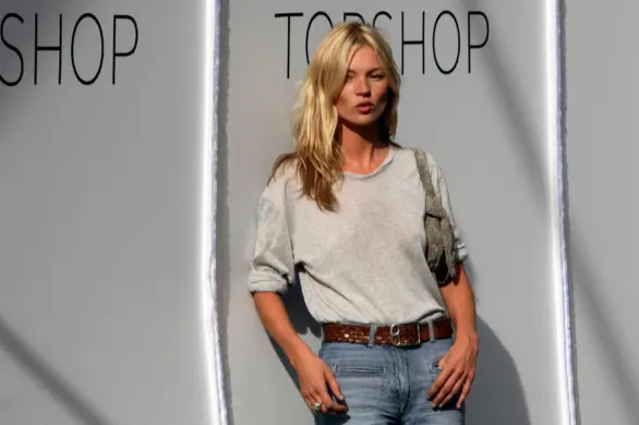 Kate Moss bez makijażu